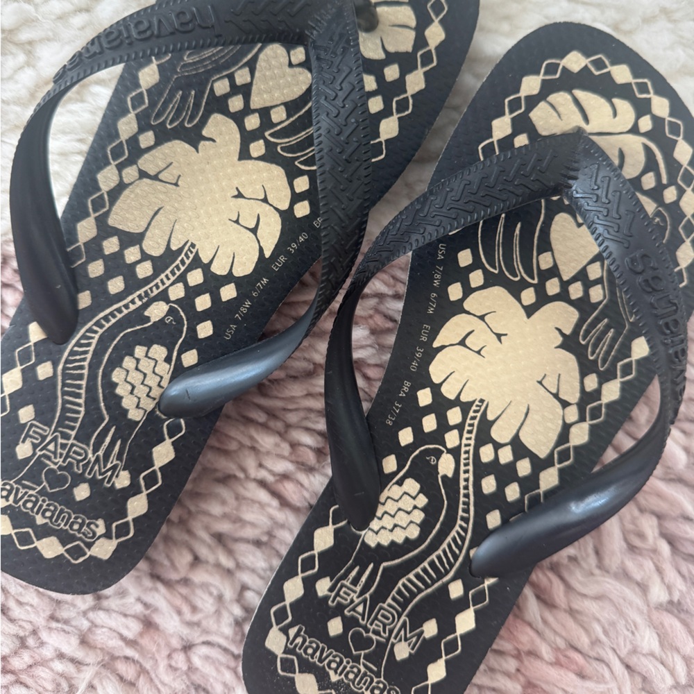 Farm Rio x Haviana’s Flip Flops - Picture 2 of 2